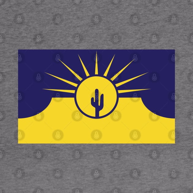 Flag of Mesa, Arizona by brigadeiro